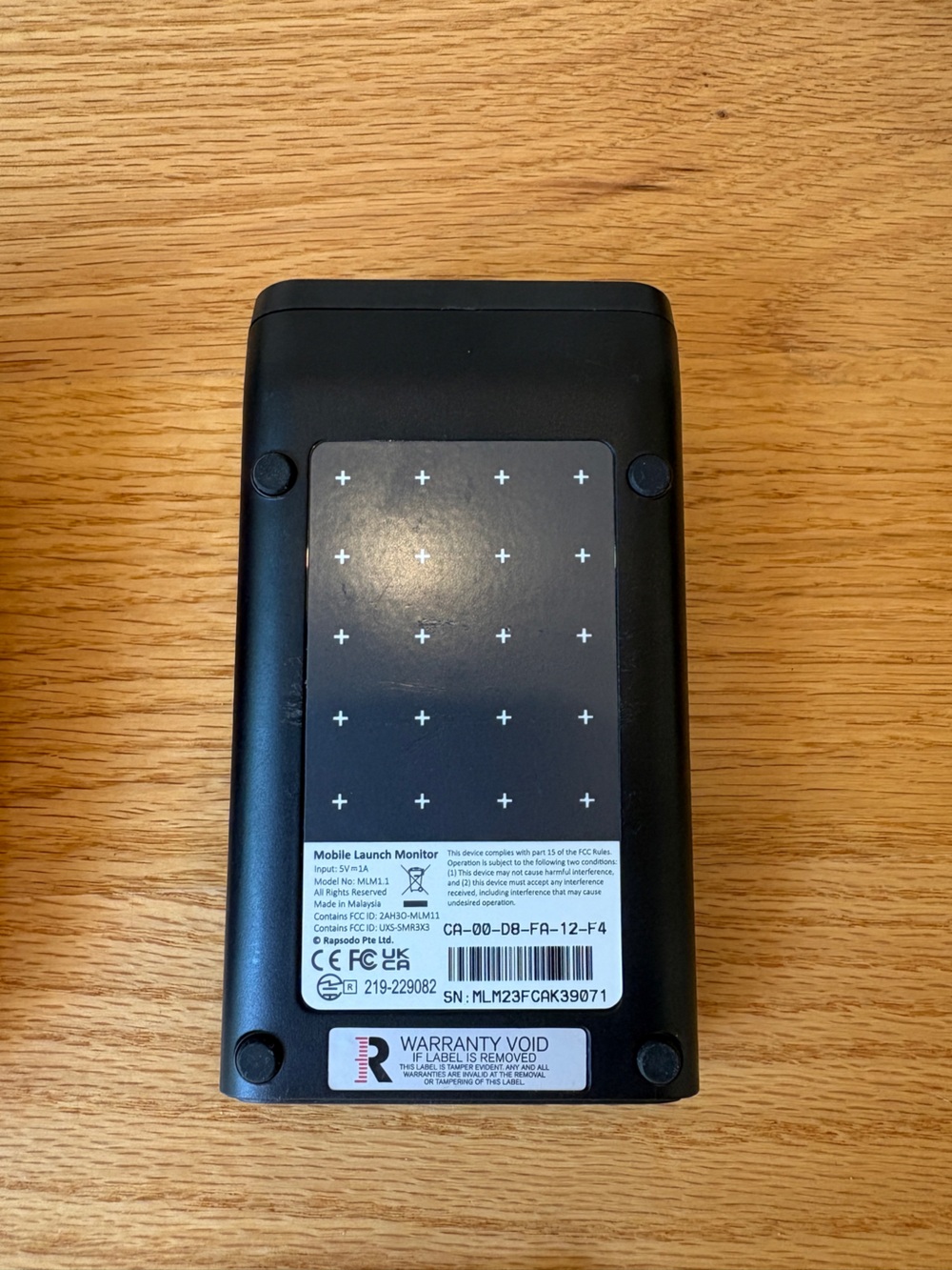 Golf Rapsodo Mobile Launch Monitor - Black - Picture 9 of 14